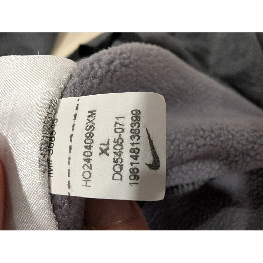 Nike Therma-FIT Mens XL Gray Heather Training Jogger Sweatpants